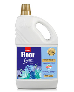 Detergent pentru pardoseli Sano Fresh Floor Blue Blossom, 2l