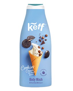 Гель-молочко для душа KEFF Cookie Cream, 700 мл