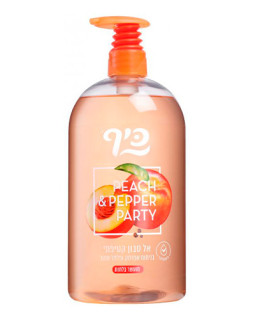 Жидкое мыло KEFF с ароматом персика и перца, 1 л