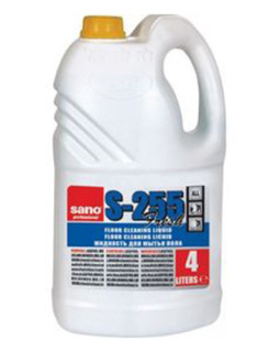 Detergent pardoseli parfumat Sano Professional Floor S-255 Fresh, 4 l