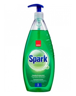 Средство для мытья посуды Sano Spark Cucumber-Lime, 1 л