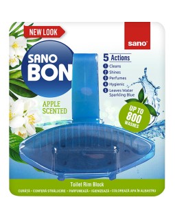 Săpun odorizant WC Sanobon Blue Apple, 55 g