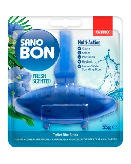 Săpun odorizant WC Sanobon Blue, 55 g